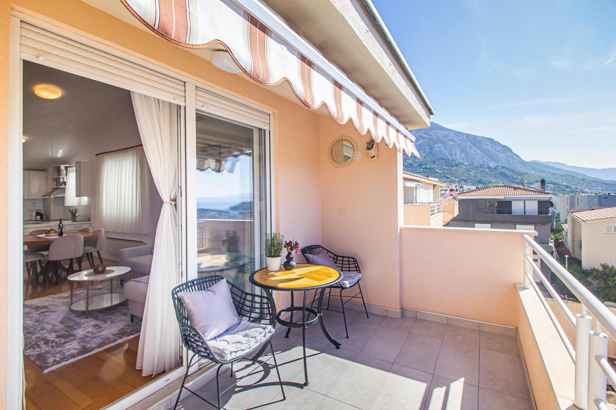Apartment Anita With Amazing Sea View Makarska Extérieur photo